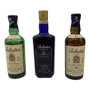 バランタイン (Ballantine's) ウィスキー 箱傷み有 600ml ザプレミアムコレクション 3本セット 未開封