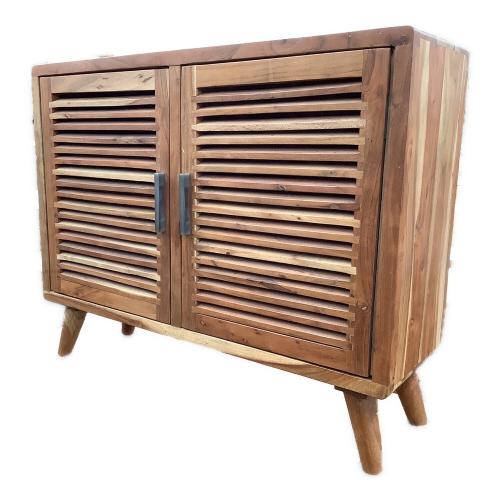 キャビネット ブラウン 145 2枚扉