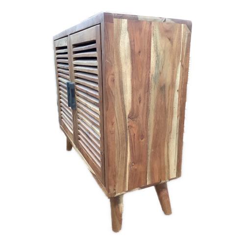 キャビネット ブラウン 145 2枚扉