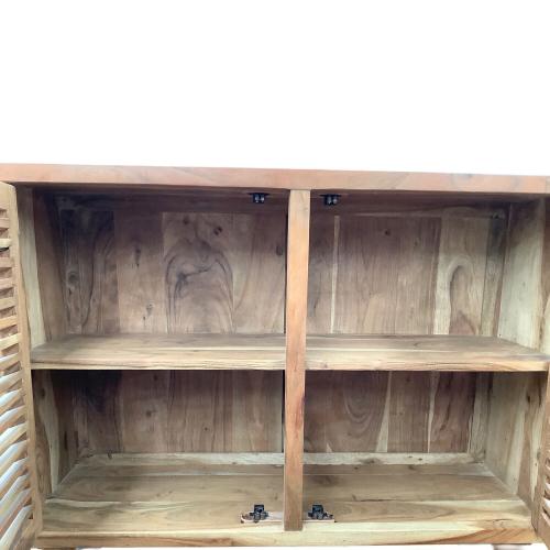 キャビネット ブラウン 145 2枚扉