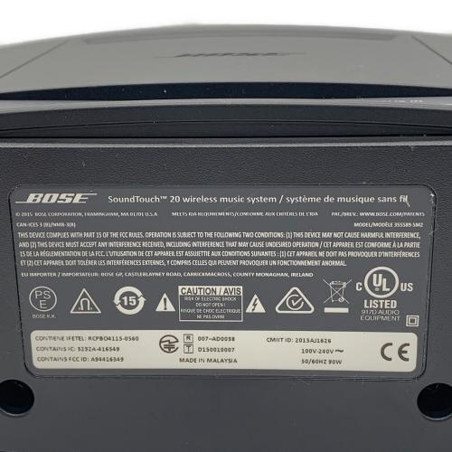 BOSE (ボーズ) SoundTouch 20 wireless speaker 2015年製