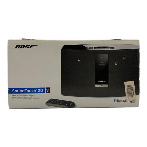 BOSE (ボーズ) SoundTouch 20 wireless speaker 2015年製