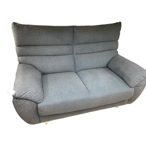 シアン 2人掛けソファー ブルー