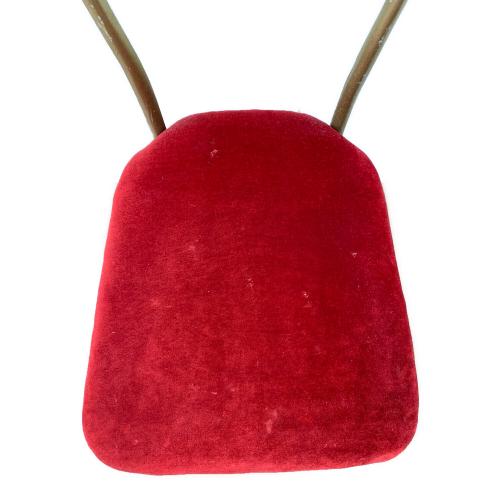 Mae Bra アンティークチェア レッド×ゴールド｜トレファクONLINE