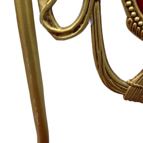 Mae Bra アンティークチェア レッド×ゴールド｜トレファクONLINE