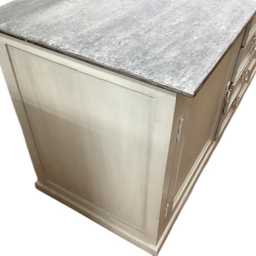 BLANC PEINTURE キャビネット ナチュラル×ブラウン