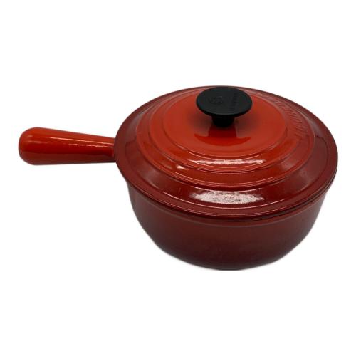 LE CREUSET (ルクルーゼ) 片手鍋 レッド ソースパン