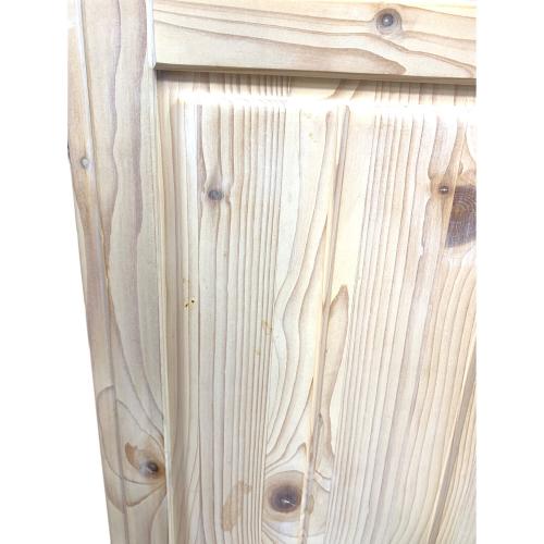 ニトリ キッチンカウンター ブラウン×ベージュ 135 1枚扉 引出付き シナモ80