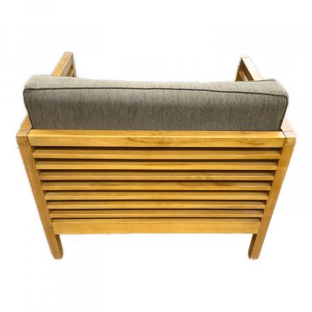 SCANTEAK (スキャンティーク) 1人掛けソファー ブラウン 227