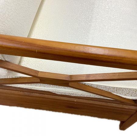 SCANTEAK (スキャンティーク) 1人掛けソファー ホワイト×ブラウン 227