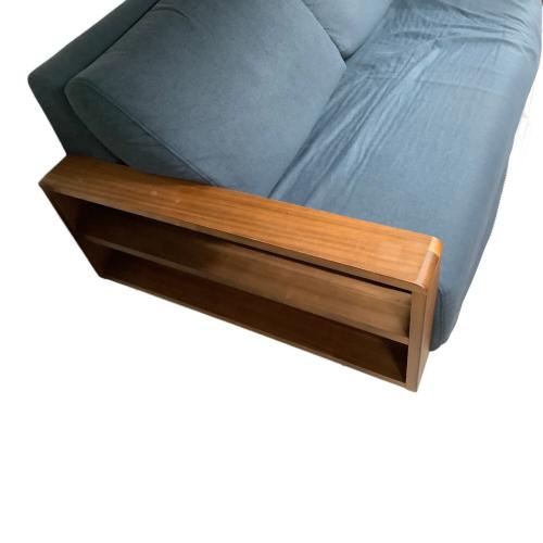 ソファー ブルー 2人掛け 小キズアリ