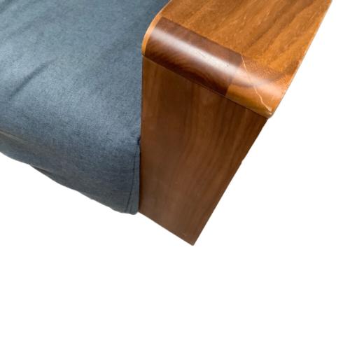 ソファー ブルー 2人掛け 小キズアリ