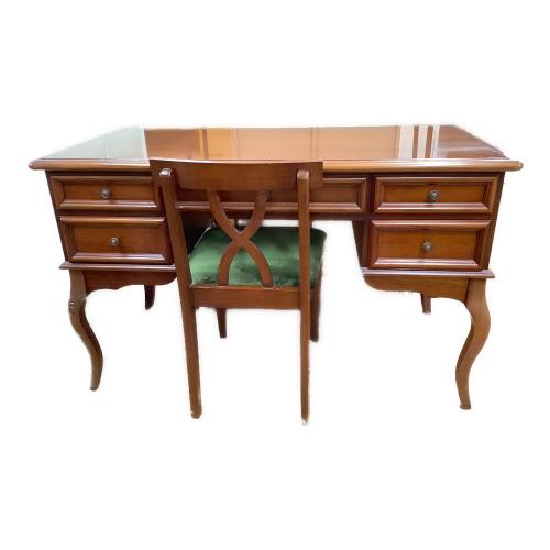 東海家具 (トウカイカグ) デスク ブラウン イス1脚付 ケントハウス