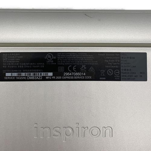 DELL (デル) ノートパソコン Inspiron P114G001 Core i7 CPU:第10世代 メモリ:8GB SSD:512GB -