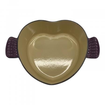 LE CREUSET (ルクルーゼ) 両手鍋 カシス 20cm 廃盤色 ココットダムール