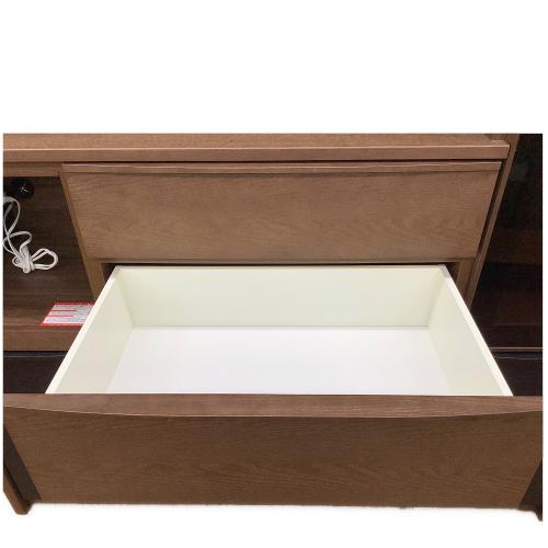 モリタインテリア レンジボード ダークブラウン×ブラウン 295 4枚扉