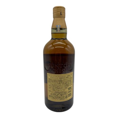 サントリー ウィスキー 700ml 山崎 12年 100周年記念 未開封
