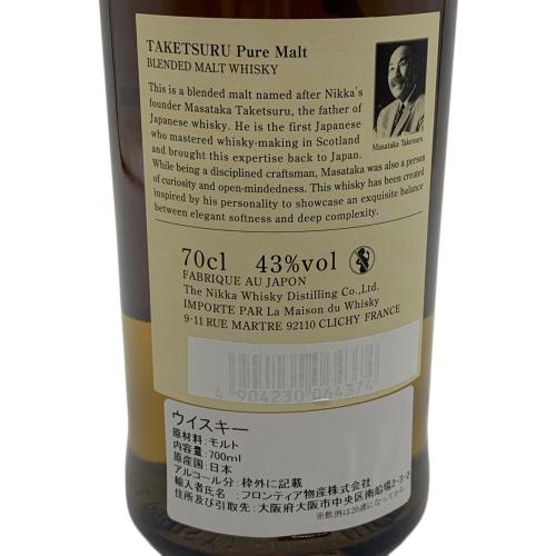 ニッカ ウィスキー 700ml 竹鶴 未開封