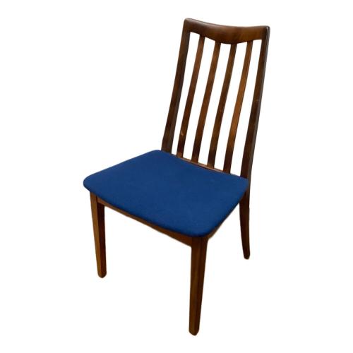 G-PLAN (ジープラン) ハイバックチェアー ブラウン×ブルー Fresco