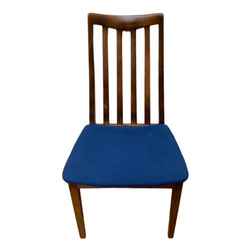 G-PLAN (ジープラン) ハイバックチェアー ブラウン×ブルー Fresco