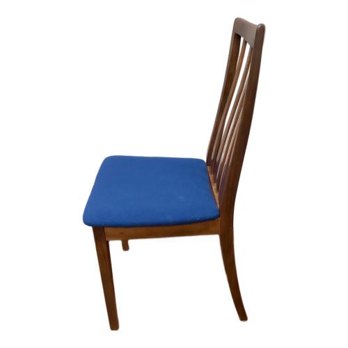 G-PLAN (ジープラン) ハイバックチェアー ブラウン×ブルー Fresco