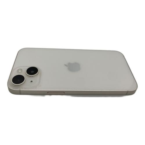 Apple (アップル) iPhone14 MPUQ3J/A サインアウト確認済 359203509191802 ○ SIM FREE 修理履歴無し 128GB バッテリー:Bランク(80%)