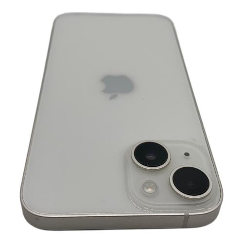 Apple (アップル) iPhone14 MPUQ3J/A サインアウト確認済 359203509191802 ○ SIM FREE 修理履歴無し 128GB バッテリー:Bランク(80%)