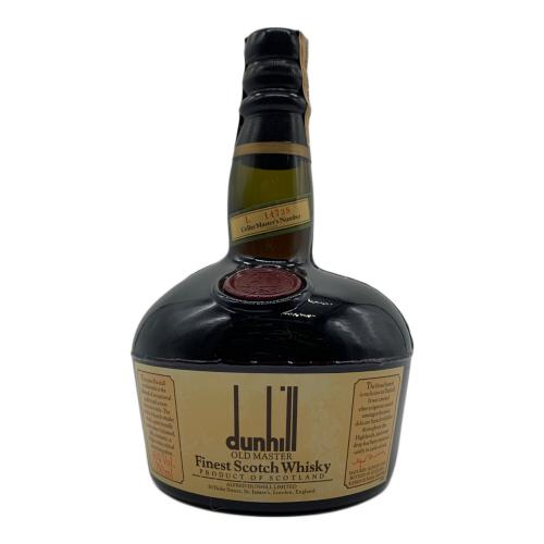 dunhill (ダンヒル) スコッチウィスキー OLD MASTER 750ml 未開封