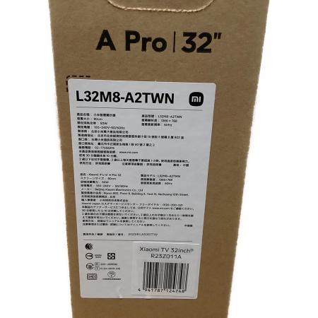 【新品未開封】Xiaomiチューナーレステレビ32型 L32M8-A2TWN 爆安】シャオミ、チューナーレステレビを本日発売！早割で32型が1万