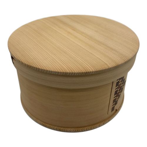 柴田慶信商店 (シバタヨシノブショウテン) おひつ 6寸【3合】 曲げわっぱ