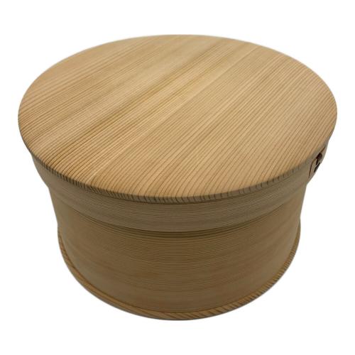 柴田慶信商店 (シバタヨシノブショウテン) おひつ 6寸【3合】 曲げわっぱ