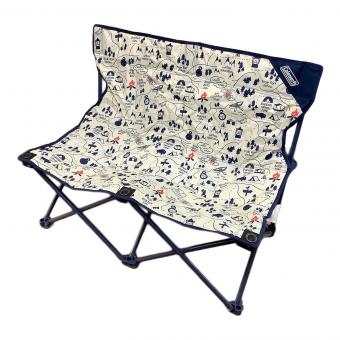 Coleman (コールマン) アウトドアチェアダブル 2000033438 ネイビー×ベージュ