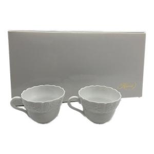 Herend (ヘレンド) カップ&ソーサー バロックホワイト 2Pセット