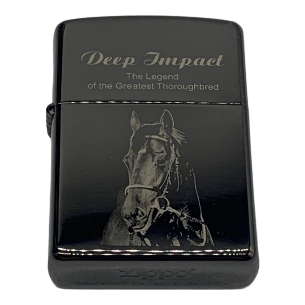 【ZIPPO】ディープインパクト 引退記念ジッポー 競馬 2006個限定 美品 1027009413418031_01_8628w.jpeg