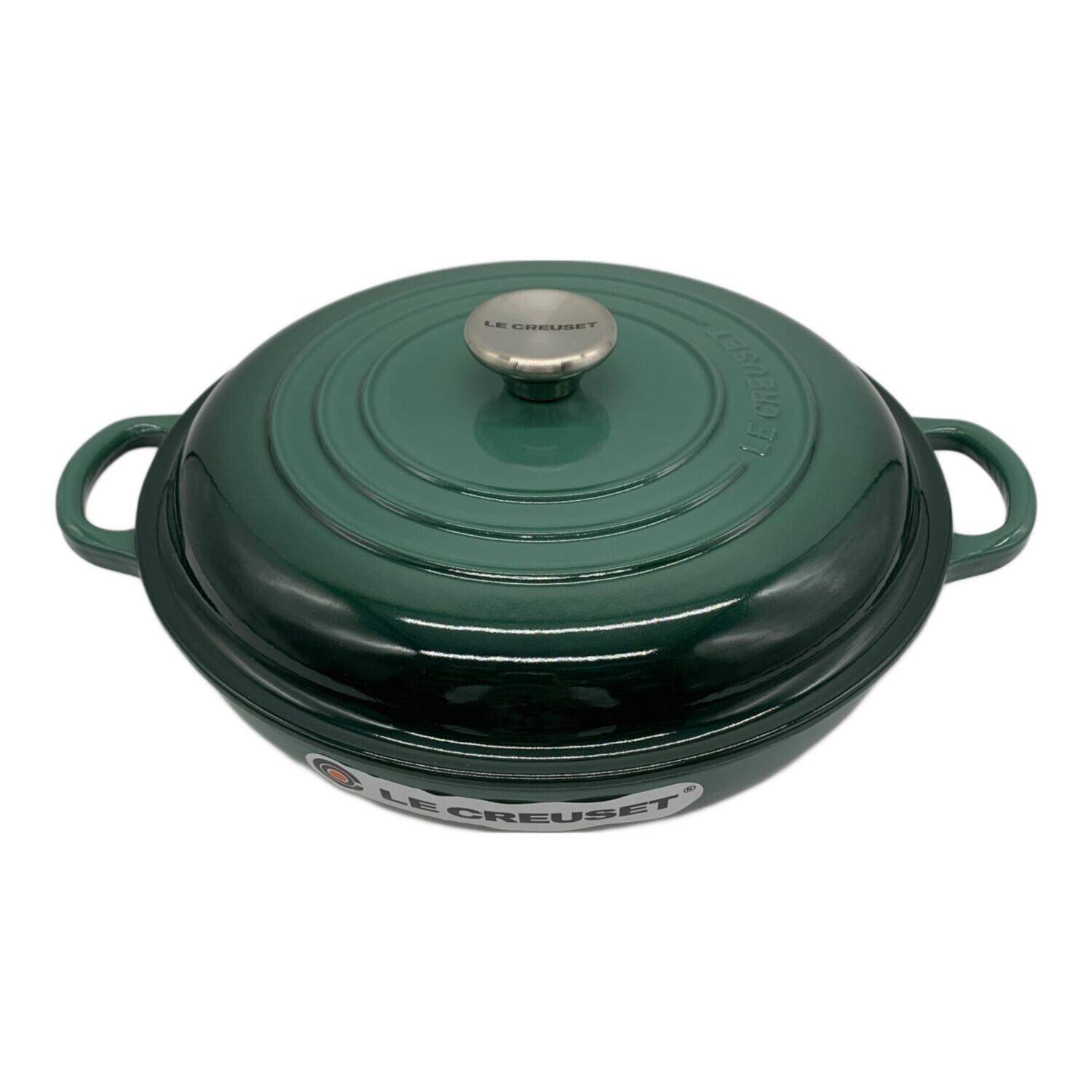 LE CREUSET (ルクルーゼ) ビュッフェキャセロール26cm グリーン