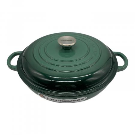 LE CREUSET (ルクルーゼ) ビュッフェキャセロール26cm グリーン