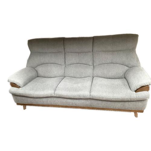 ニトリ 布張り3人掛けソファー ベージュ PD02-2