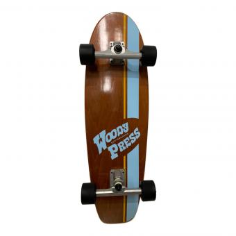 WOODY PRESS (ウッディプレス) スケートボード ブラウン