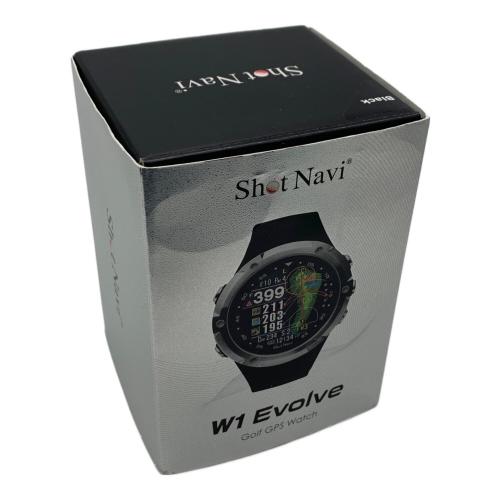 ゴルフGPSナビ shot navi w1 evolve