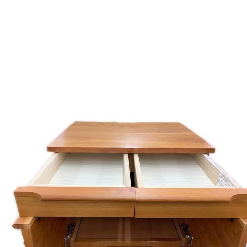 ディノスセシール キャビネット ブラウン