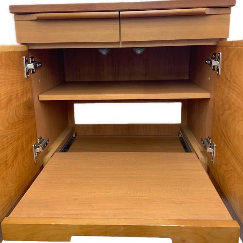 ディノスセシール キャビネット ブラウン