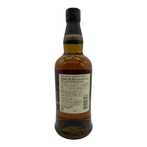 桜尾 ウィスキー SHERRY CASK 7000ml 未開封