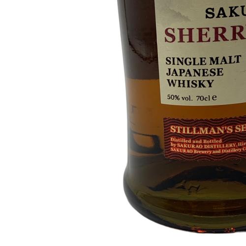 桜尾 ウィスキー SHERRY CASK 7000ml 未開封