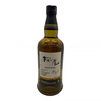 株式会社サクラオブルワリー (サクラオブルワリー) ウィスキー 700ml 桜尾 未開封