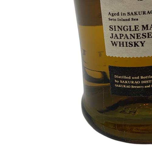 株式会社サクラオブルワリー (サクラオブルワリー) ウィスキー 700ml 桜尾 未開封