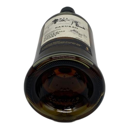 株式会社サクラオブルワリー (サクラオブルワリー) ウィスキー 700ml 桜尾 未開封