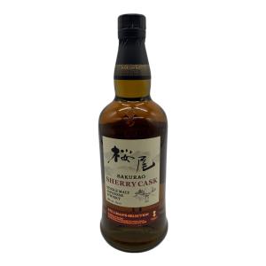 SAKURAO 桜尾 SHERRY CASK 700ml 広島 未開封 ジャパニーズウィスキー