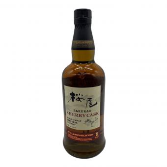 SAKURAO 桜尾 SHERRY CASK 700ml 広島 未開封 ジャパニーズウィスキー