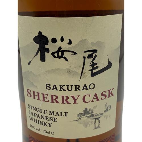 SAKURAO 桜尾 SHERRY CASK 700ml 広島 未開封 ジャパニーズウィスキー