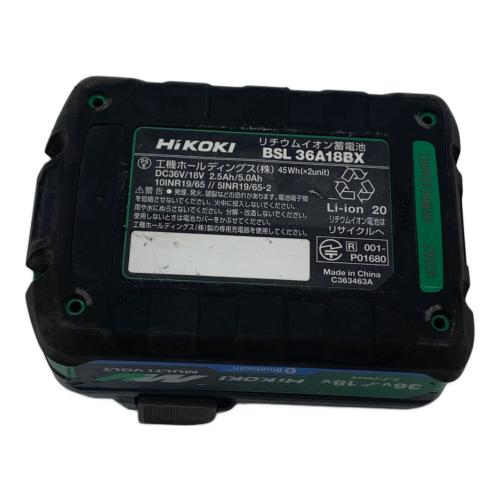 HIKOKI (ハイコーキ) インパクトドライバー バッテリー付き WH 36DC 純正バッテリー